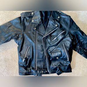 Echtes Leder Leather Jacket (Size Medium) - image 1